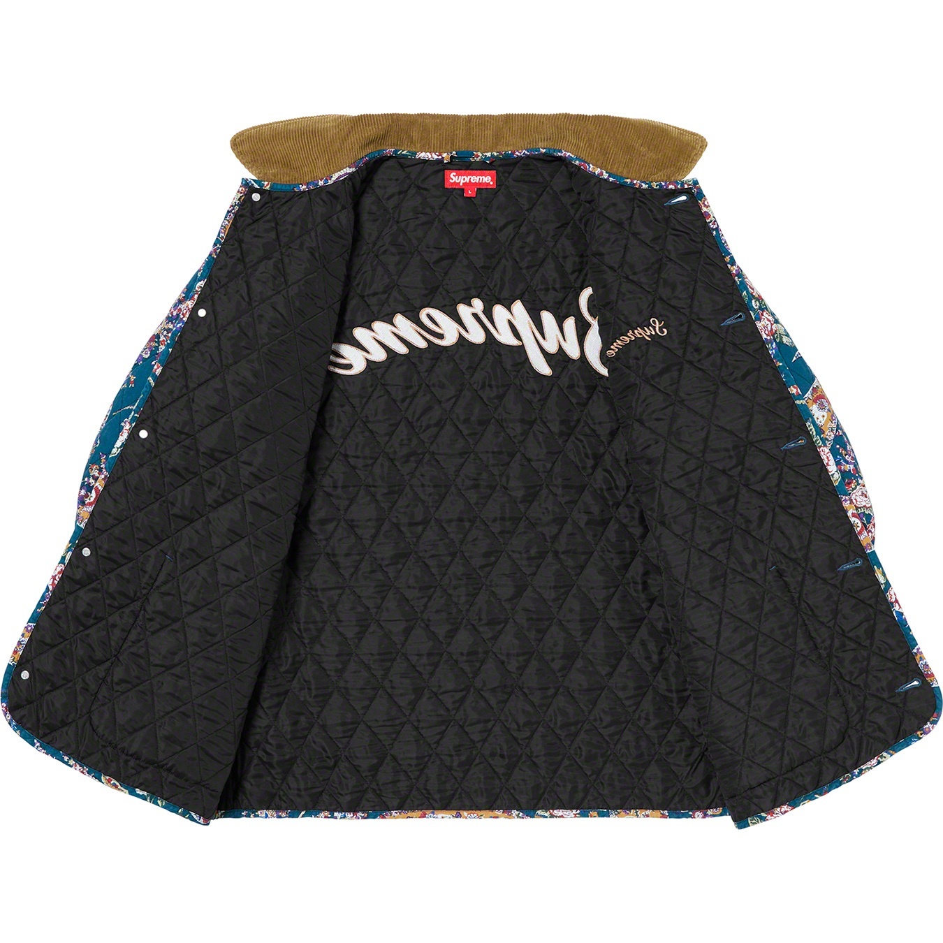 Quilted Paisley Jacket view 7